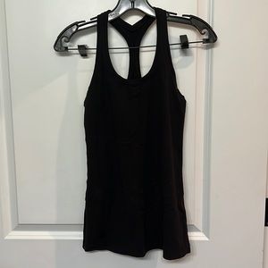 Lululemon womens tank top size 6 black